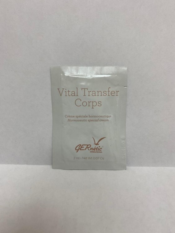 Пробник Gernetic VITAL TRANSFER CORPS Специальный крем для кожи тела в период менопаузы, 2мл