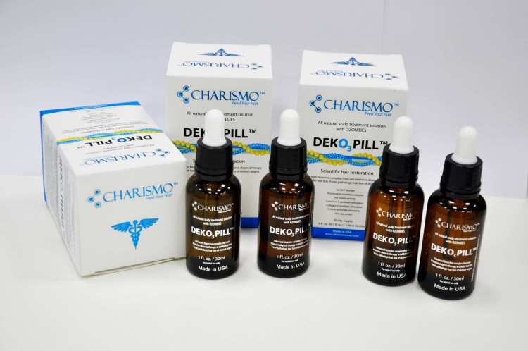 CHARISMO DEKOPILL, DEKO3PILL, Лосьон против выпадения волос Деко Пилл, Деко3Пилл, 4 шт. по 30 мл